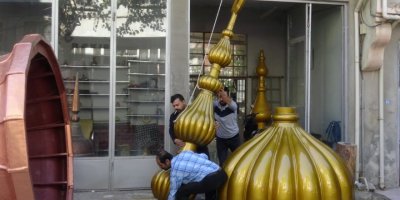 Sandıklı'dan Amasya'ya dev minare alemi