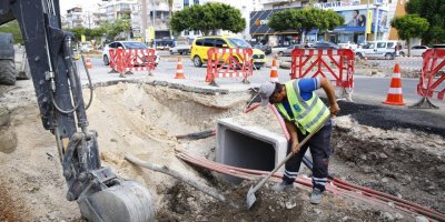 Liman Mahallesi taşkın sulardan kurtuluyor