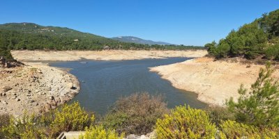 Bodrum’a su veren ikinci baraj da kurudu