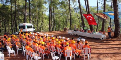 Orman personeli uygulamalı eğitim