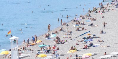 Antalya'da 'pastırma yazı' sıcakları