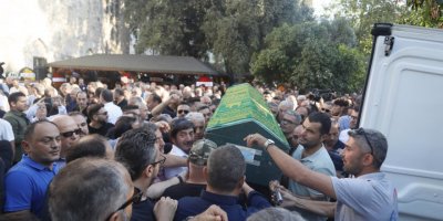Ali Bahar'ın babası son yolculuğuna uğurlandı