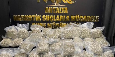 Antalya'da uyuşturucu operasyonu