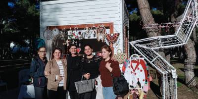 Devalı kadınlardan el emeği çadırlarına ziyaret