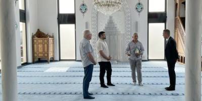 Eyalet hükümetinden Pfaffenhofen DİTİB Camii’ne ziyaret