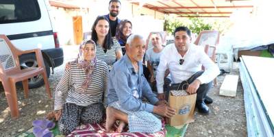 Başkan Vekili Alptekin’den gazi ve yakınlarına ziyaret