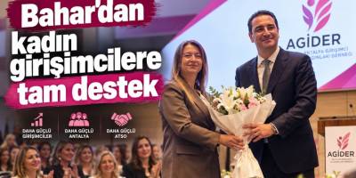 Berkay Bahar, AGİDER buluşmasında ATSO projelerini anlattı