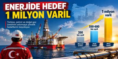 Türkiye, petrol ve doğal gaz üretimini artırmaya yönelik hedeflerini büyütüyor.