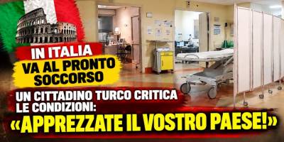 Va al pronto soccorso in Italia e critica le condizioni: «Apprezzate il vostro Paese!»