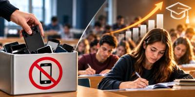 Handyverbot an Unis: Bessere Noten!