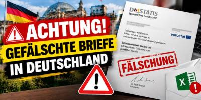Gefälschte Destatis-Briefe: Warnung in Deutschland