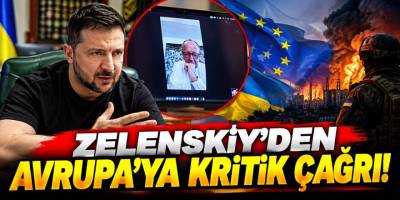 Zelenskiy'den Avrupa'ya kritik çağrı: Rusya baskı azalınca saldırıyor!