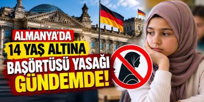 Almanya’da 14 yaş altına başörtüsü yasağı gündemde!