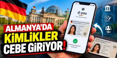 Almanya'da kimlikler cebe giriyor!