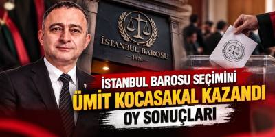 İstanbul Barosu seçimini Ümit Kocasakal kazandı: Oy sonuçları