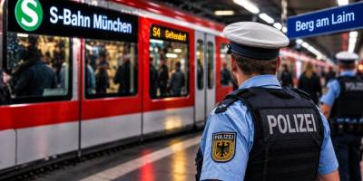München: 82-Jähriger in S-Bahn S4 verletzt – Bundespolizei sucht Täter