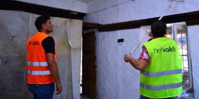 Manavgat'ta 398 binanın 160'ı onarıldı