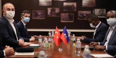 Çavuşoğlu,  Haiti Dışişleri Bakanı ile görüştü