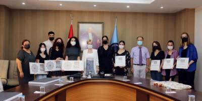 Tasarım yarışmasında ödüller Akdeniz Üniversitesi'nin