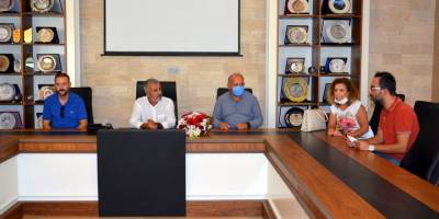 Yabancı öğretmenlerden Başkan sözen’e ziyaret