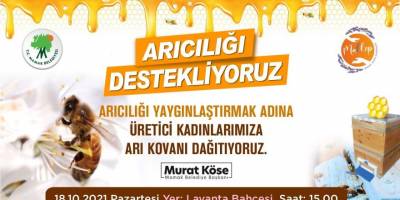 Arıcılara arı kovanı desteği