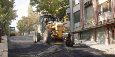 Keçiören’e 360 bin ton asfalt serildi