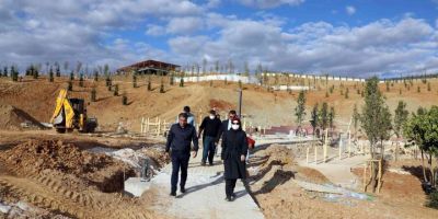 Akyurt Millet Bahçesi’nde ağaçlar dikiliyor