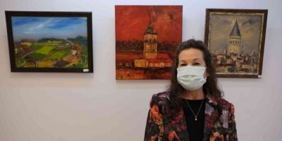 Pandemiden yansıyan tablolar Türkan Saylan’da