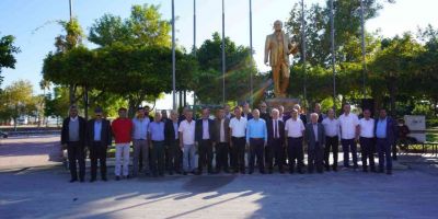 Finike’de Muhtarlar Günü törenle kutlandı