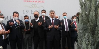 Muhtarlar adına "Hatıra Ormanı" oluşturuldu