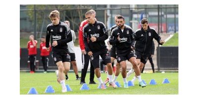 Beşiktaş derbi hazırlıklarına başladı