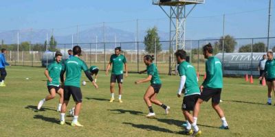 Serik Belediyespor, Ankaraspor maçı hazırlıklarını sürdürüyor