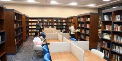 Bağcılar Belediyesi’ndeki kütüphaneye yoğun ilgi