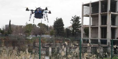 Gaziantep’te haşerelere havadan müdahale