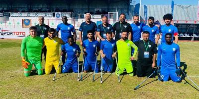 Şahinbey Ampute Futbol Takımı kupaya yürüyor