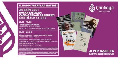 Kadın yazarlar 5’inci kez ‘Mor Bayraklı’ Çankaya’da buluşuyor