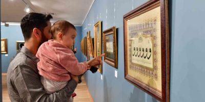 Retrospektif sergisine sanatseverlerden yoğun ilgi