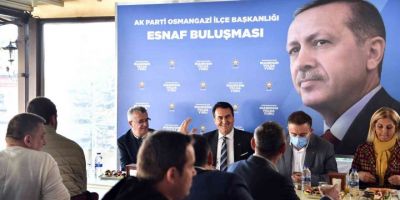 AK Parti Osmangazi, Kükürtlü esnafı ile buluştu