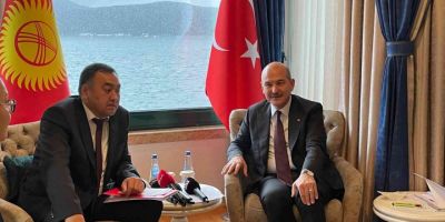İçişleri Bakanı Soylu, Kırgız mevkidaşı Niyazbekov’la bir araya geldi