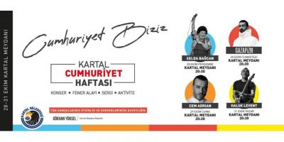 Kartal Belediyesi’nden Cumhuriyet’in 98. yılına yakışır kutlama