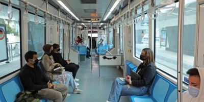 Raylı Sistem ilk seferine başladı
