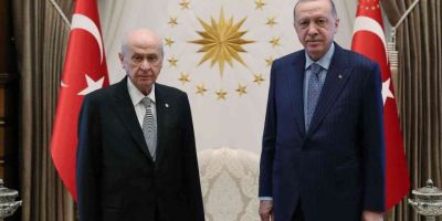 Cumhurbaşkanı Erdoğan-Bahçeli görüşmesi sona erdi
