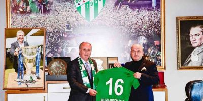 Muharrem İnce, Bursaspor’u ziyaret etti