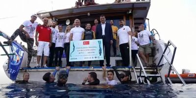 Şahika Ercümen, 100 metrelik dalışla dünya rekorunun sahibi oldu