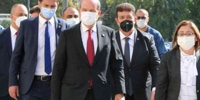KKTC Cumhurbaşkanı Tatar’dan Başkan Şahin’e ziyaret