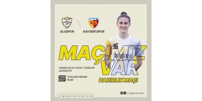 Hazırlık maçında Kayserispor’u ağırlayacaklar
