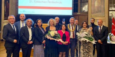 Başkan Soyer, Frankfurt’ta 21. Uluslararası Türk Film Festivalinin galasına katıldı