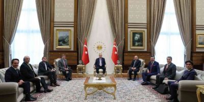Cumhurbaşkanı Erdoğan, Farasis Energy CEO’Su Dr Keith Kepler‘i kabul etti