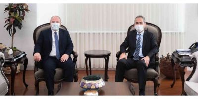 Bakan Özer, Sanayi ve Teknoloji Bakanı Varank ile bir araya geldi