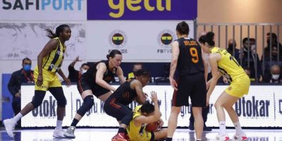 Kadınlar Basketbol Süper Ligi: Fenerbahçe: 74 - Galatasaray: 56